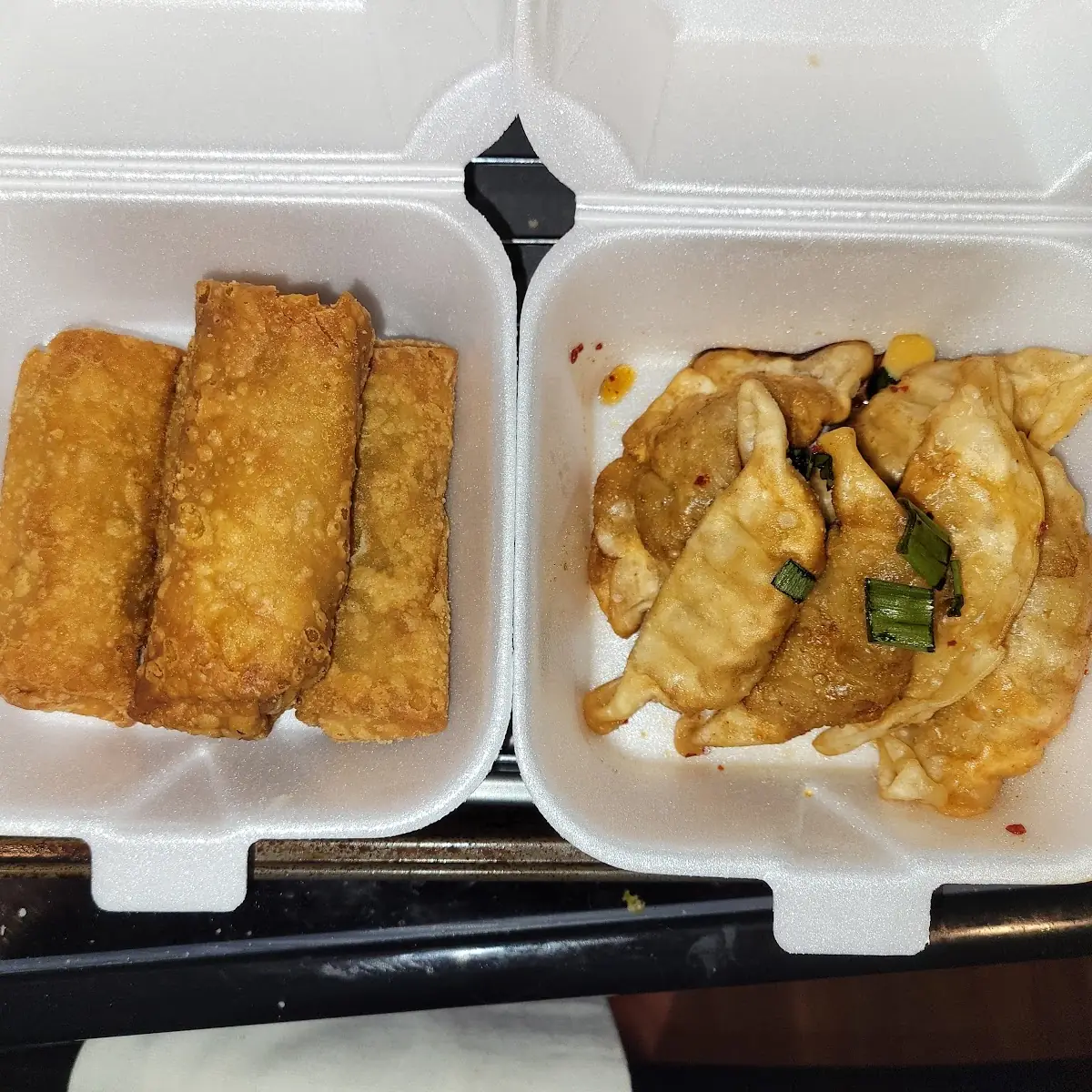 Egg Roll and Pot Stickers