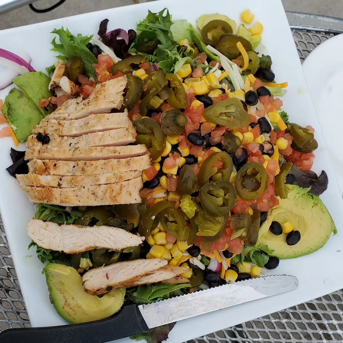 Taco Salad with Chicken