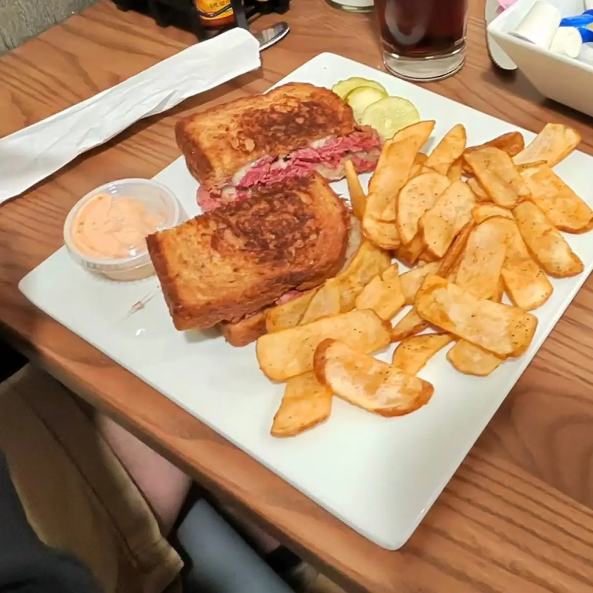 Rueben and Fries