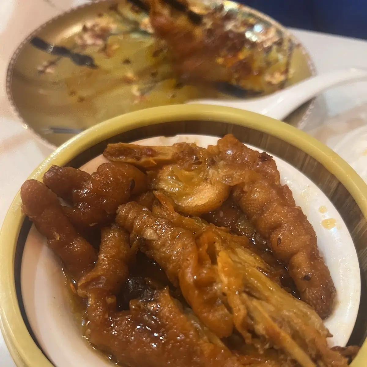 Steamed Chicken Claws