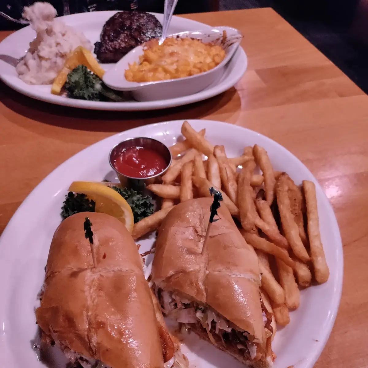 Steak and Steak Sandwich