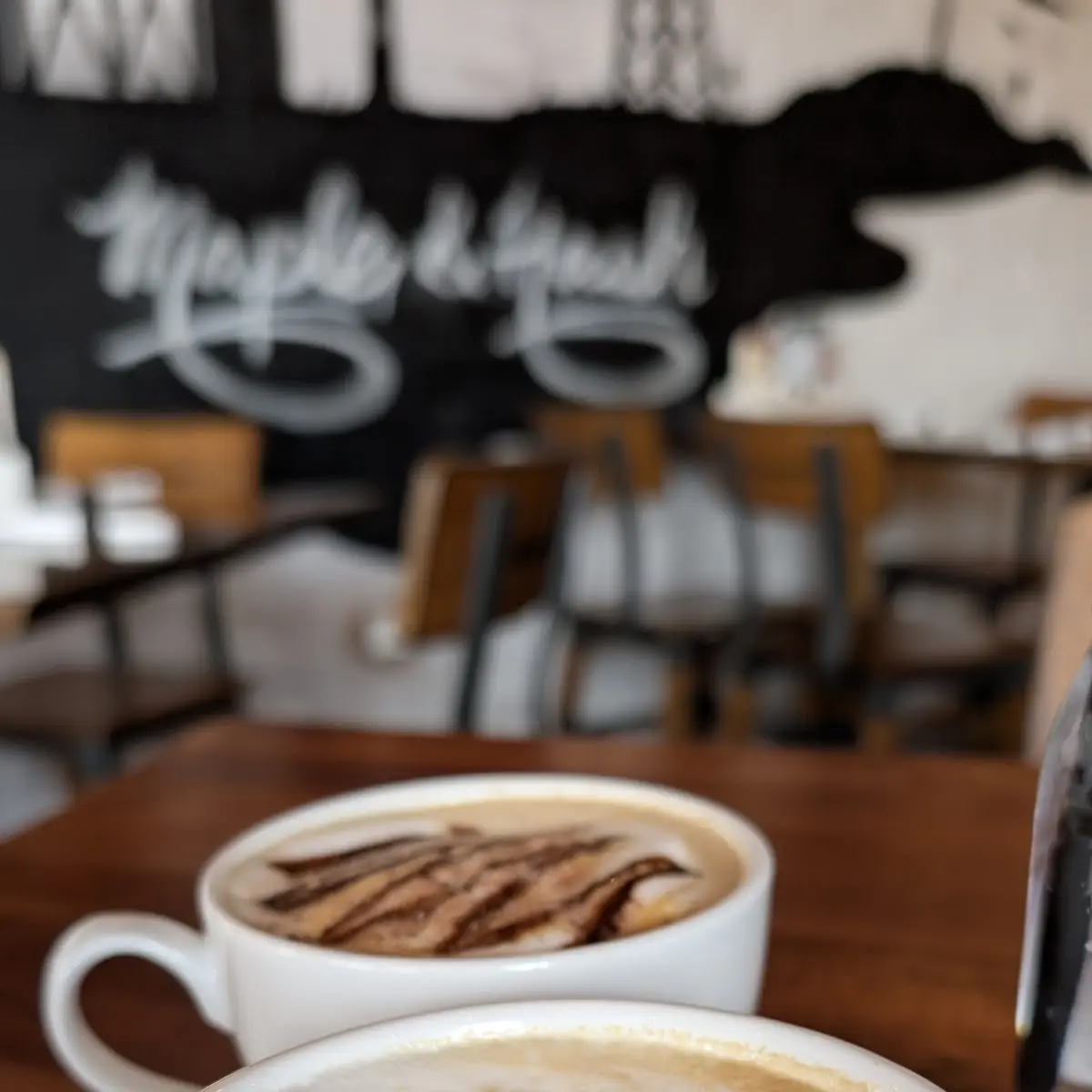 Maple Brown Sugar and Salted Caramel Coffees