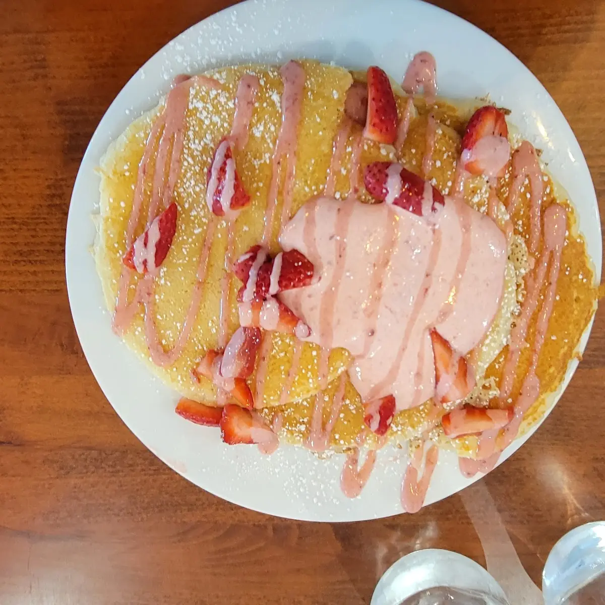 Strawberry Cheesecake Pancake