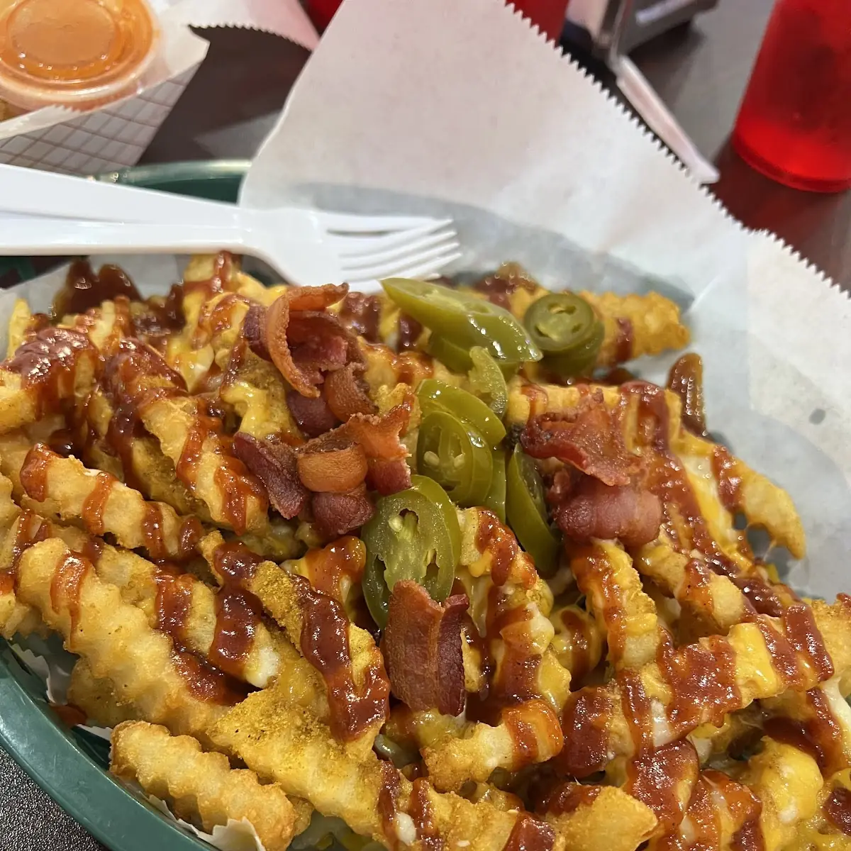 Texas Bacon BBQ Cheese Fries