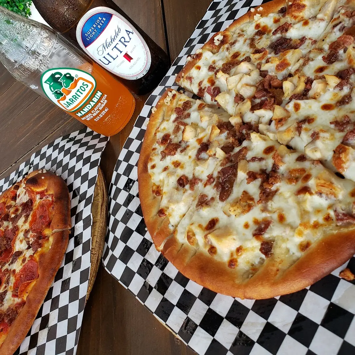 Pizza Carbonara Y Peperoni