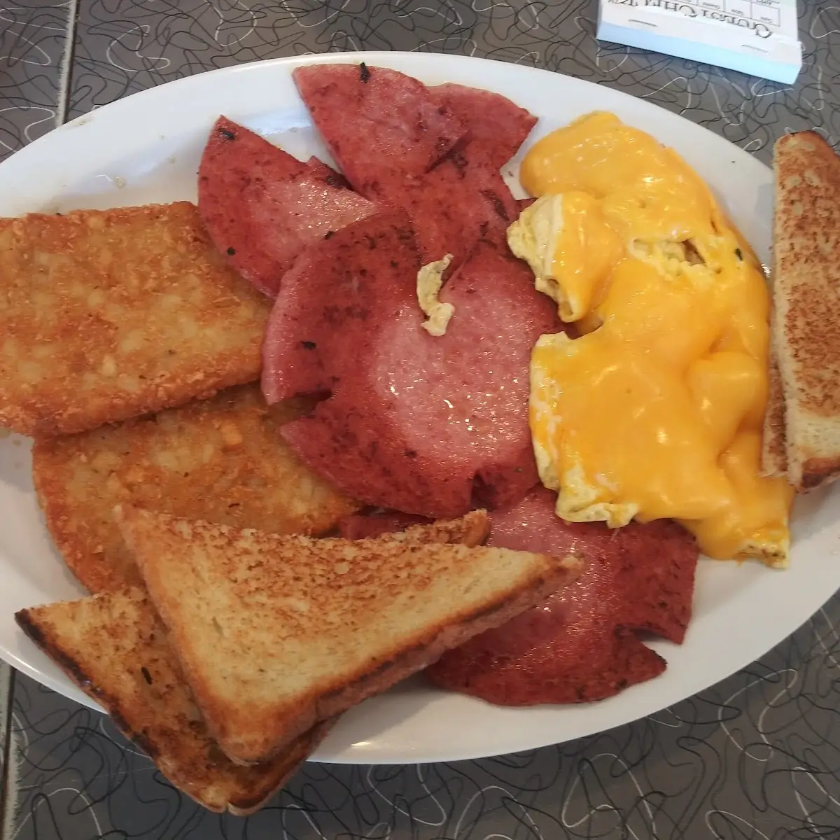 Two Eggs Special with Meat