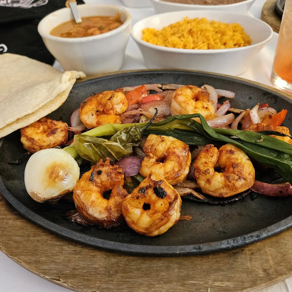 Shrimp Fajitas