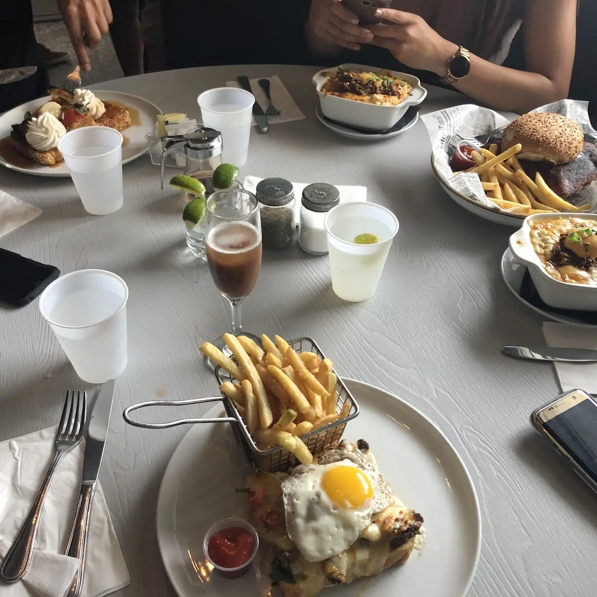 Open Face Croque Madame