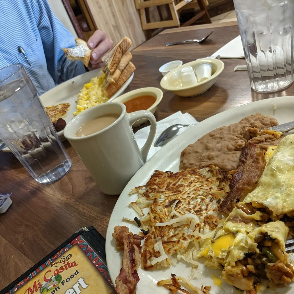 Chicken Fajita Omelet