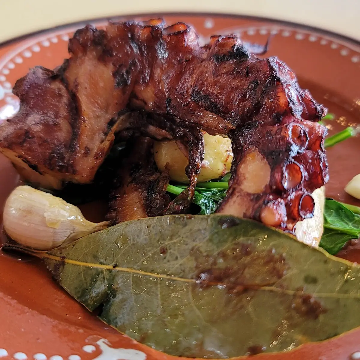 Octopus Roasted in Olive Oil