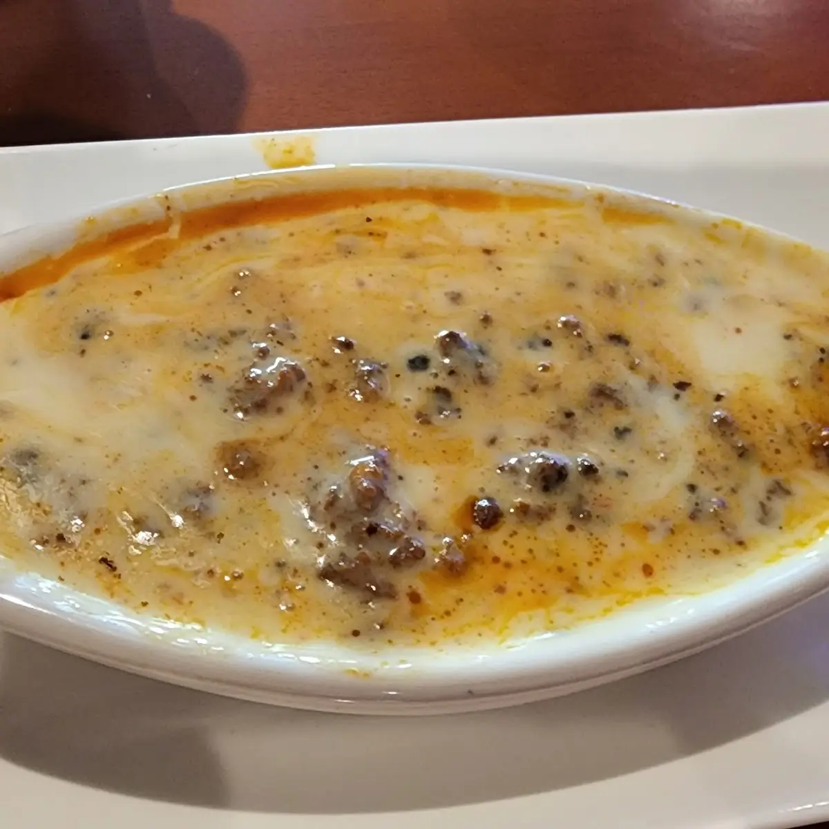 Queso Dip w Chorizo