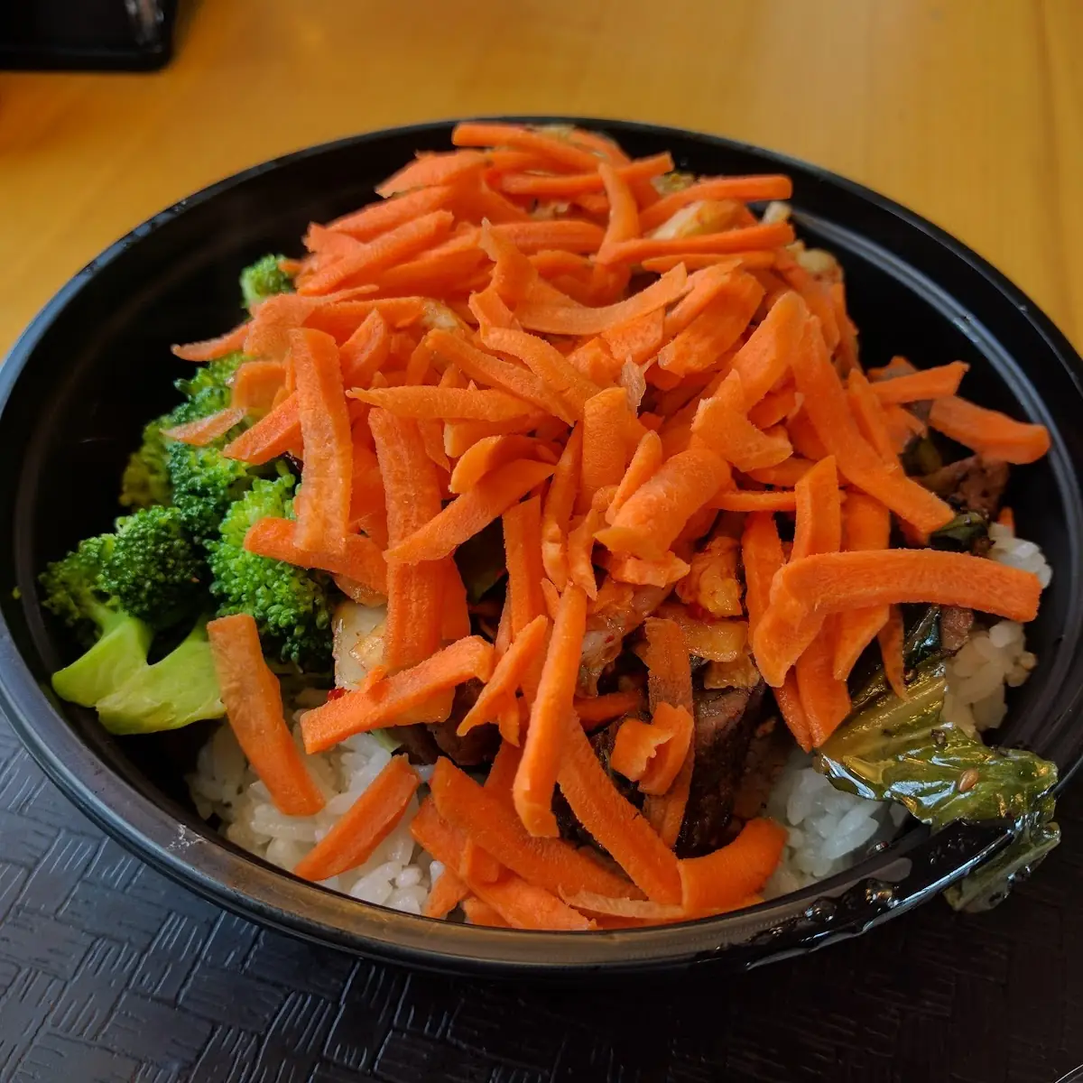 Steamed Broccoli and Carrots