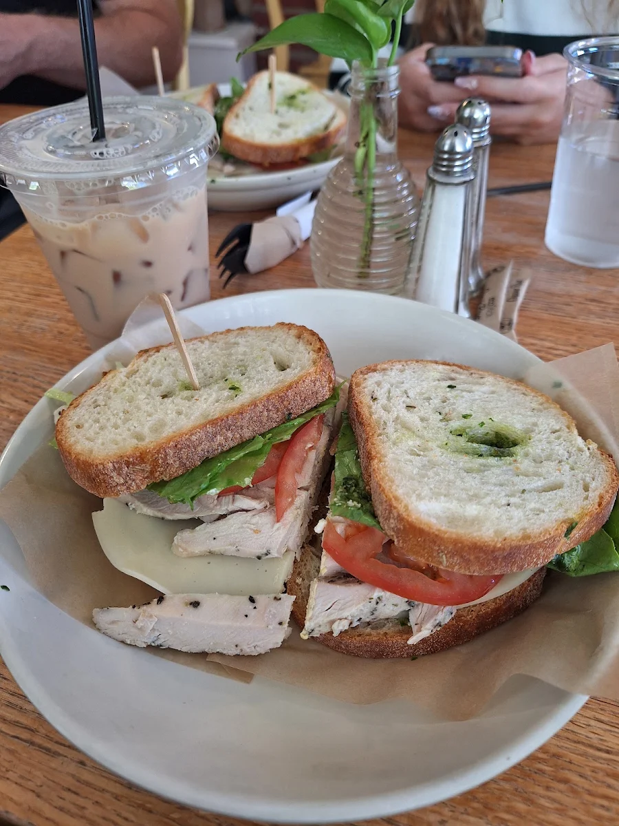 Chicken Pesto Sandwich