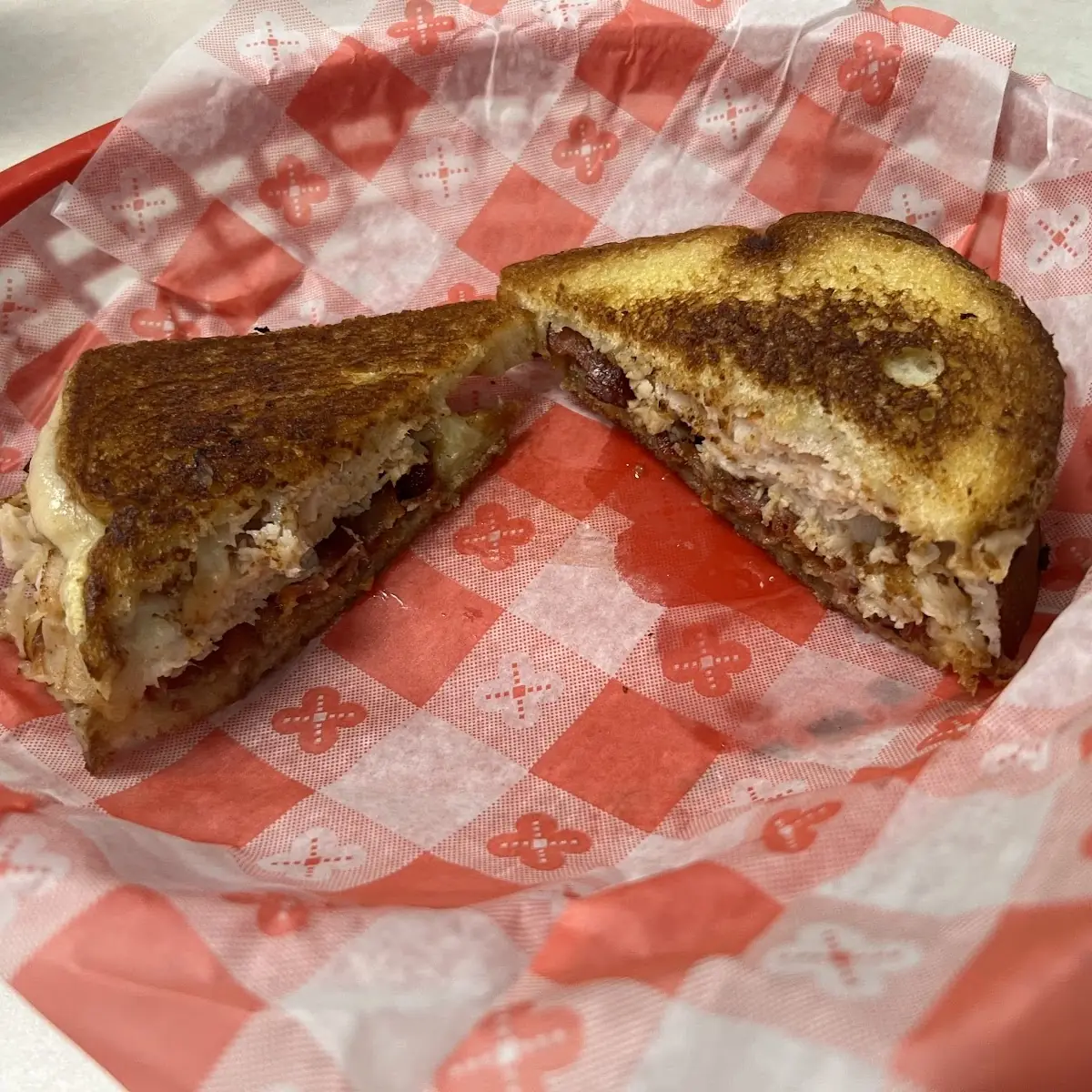 Cheese Meltaka Grilled Cheese