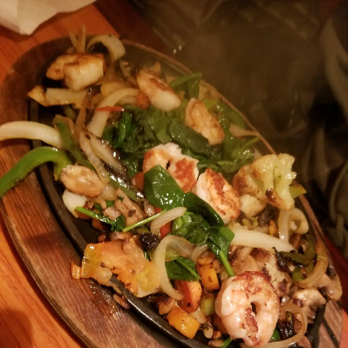 Shrimp Fajitas