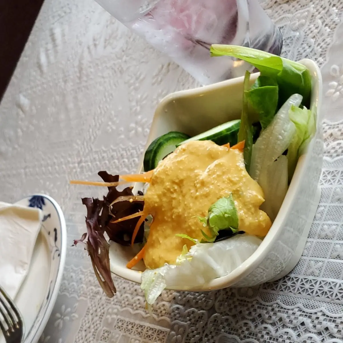 Miso Soup and Salad
