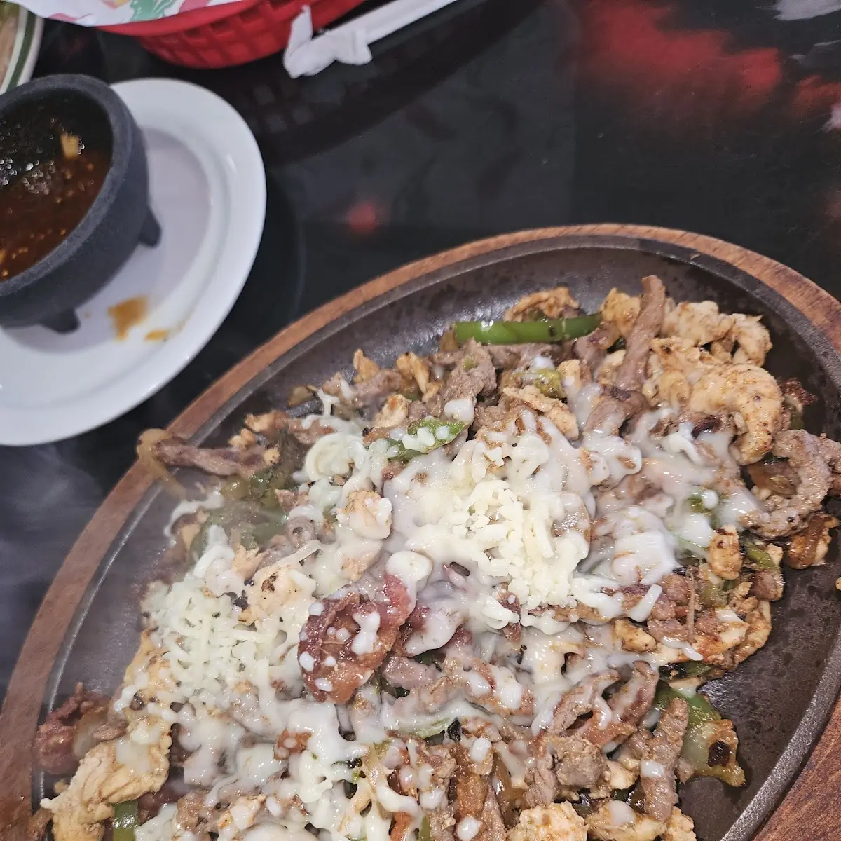 Chicken and Steak Fajitas
