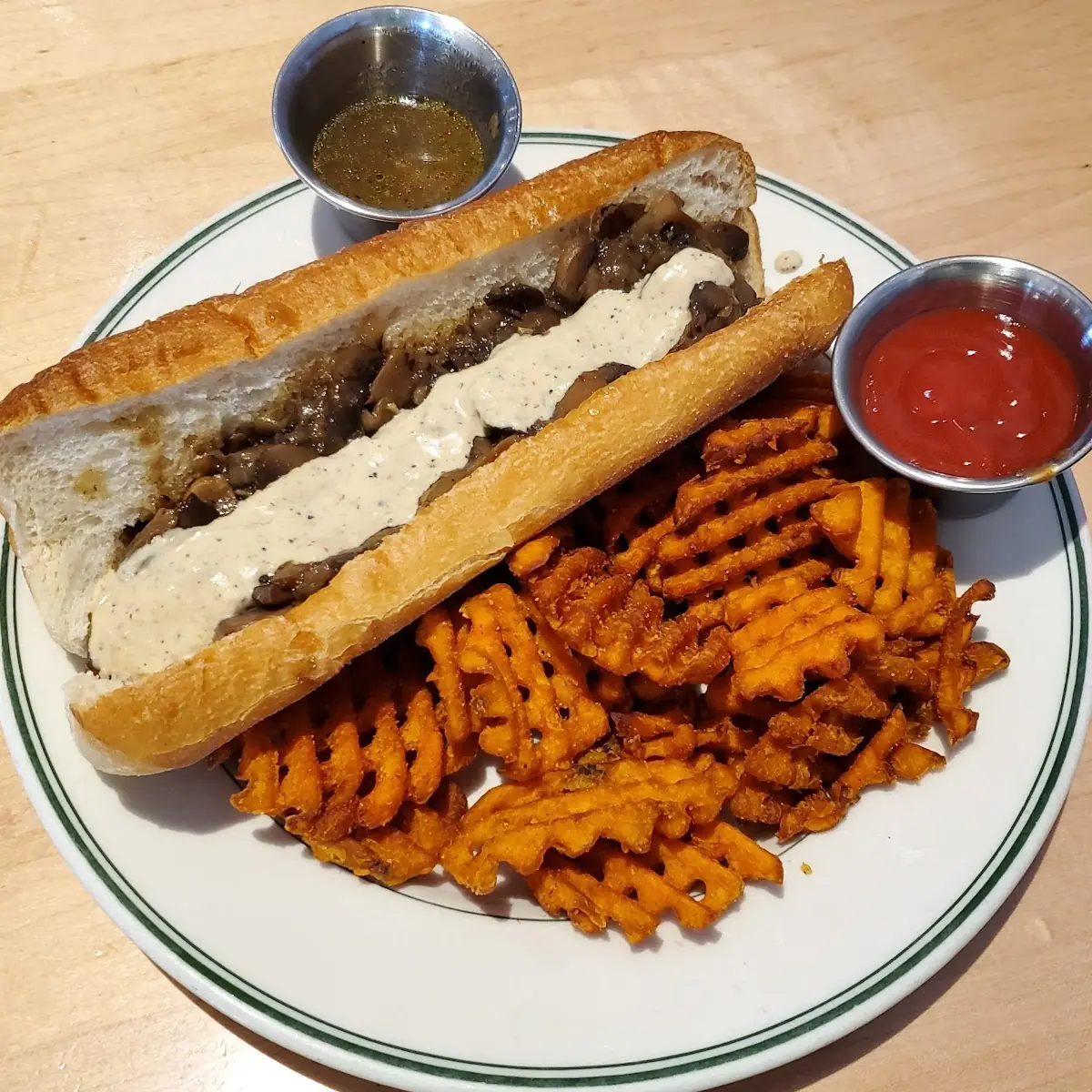 Mushroom French Dip Plant Based