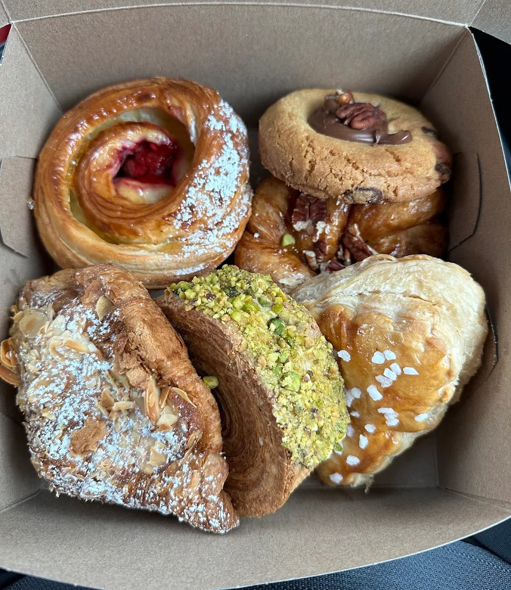 Almond Croissant Pistachio Croissant