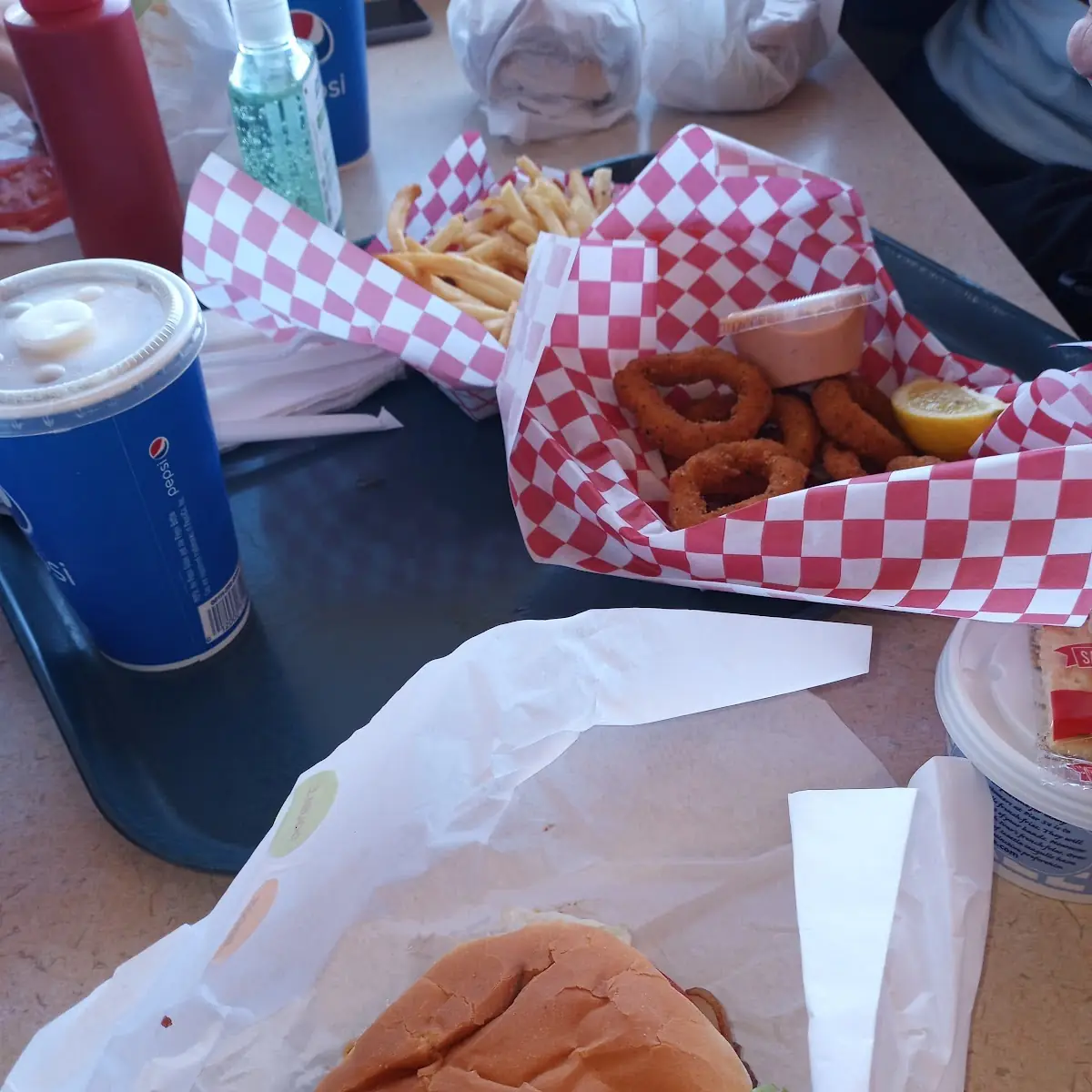 Bacon Cheese Burger Combo
