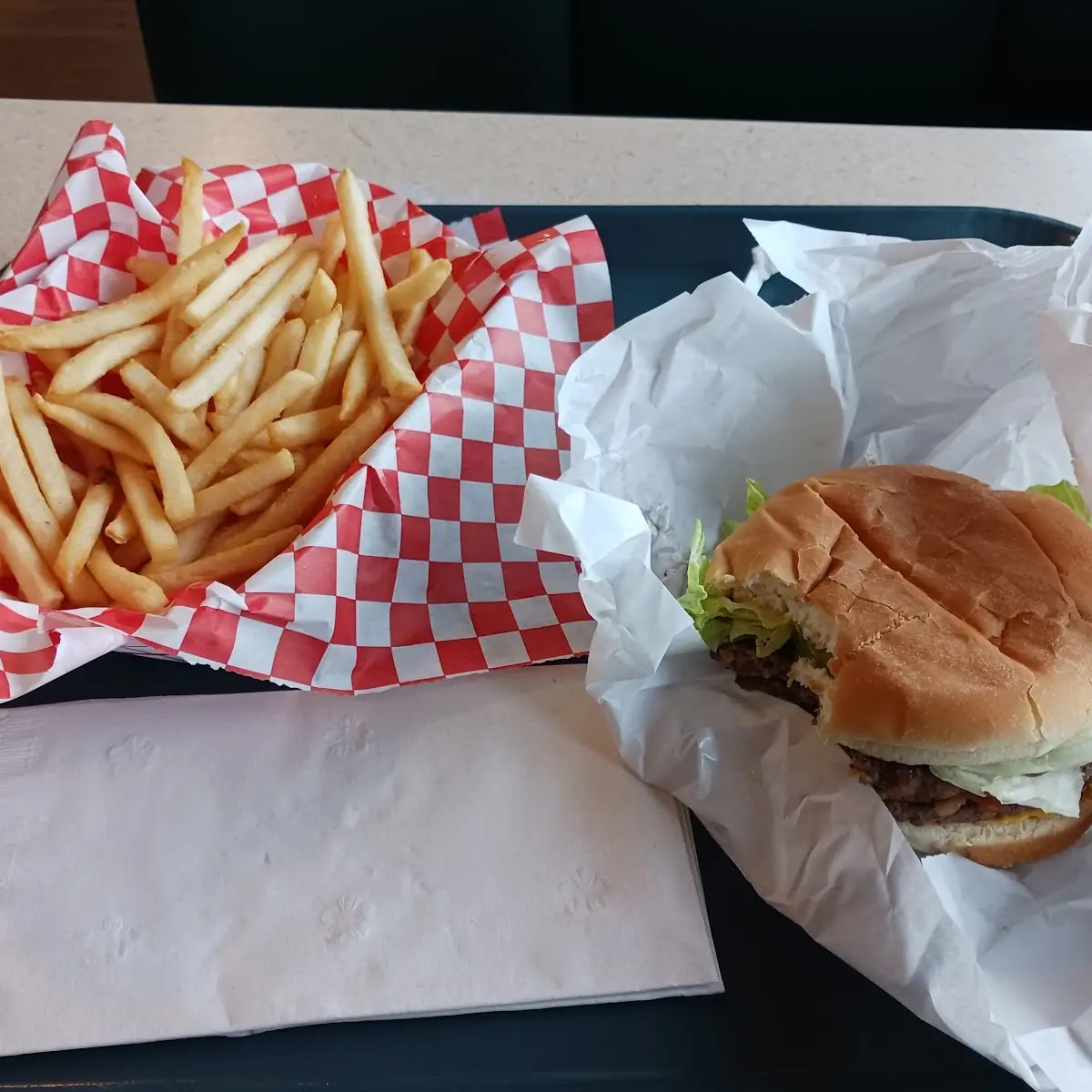Swiss Burger Dip Basket