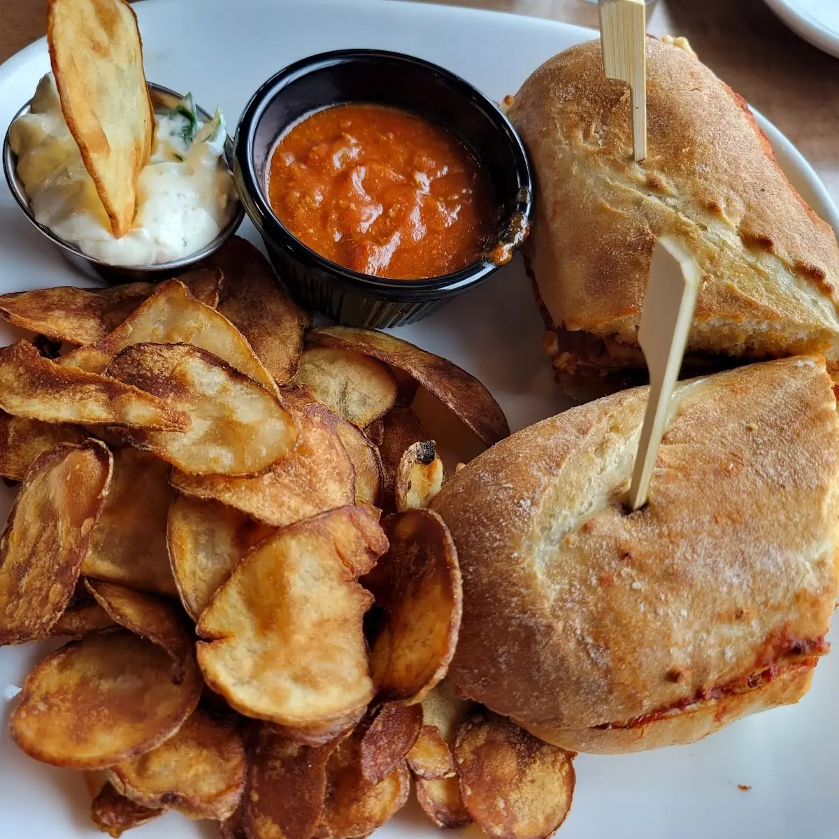 Boston Brute with Cactus Cut Potatoes, Boston Pizza
