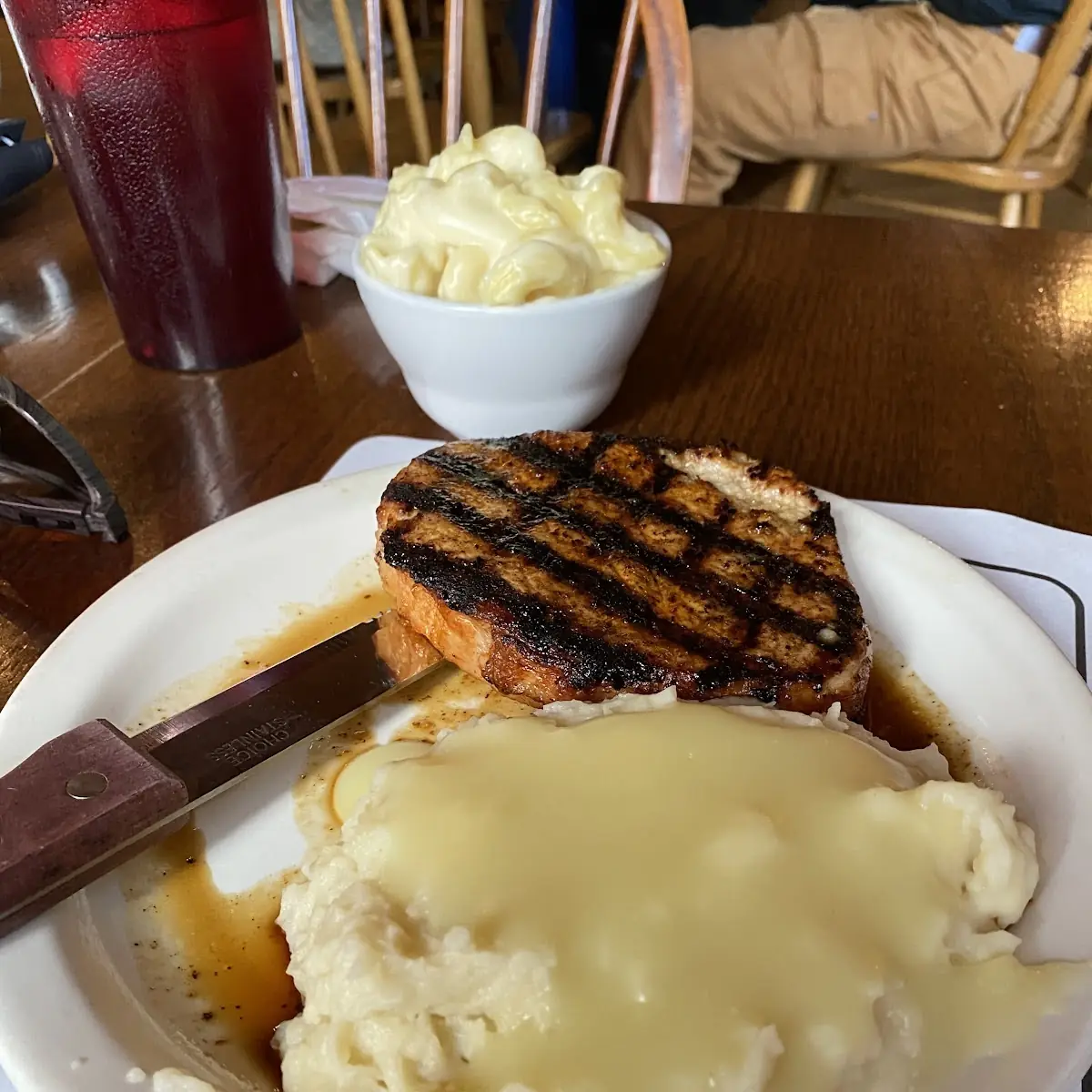 Pork Chop Mashed Potatoes