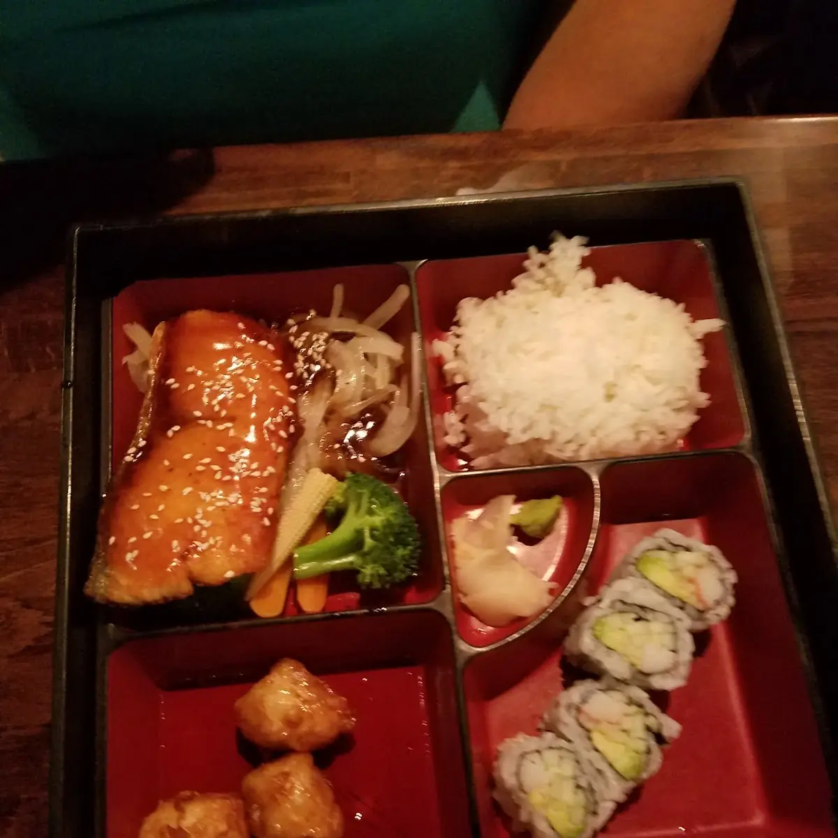 Salmon Bento Box