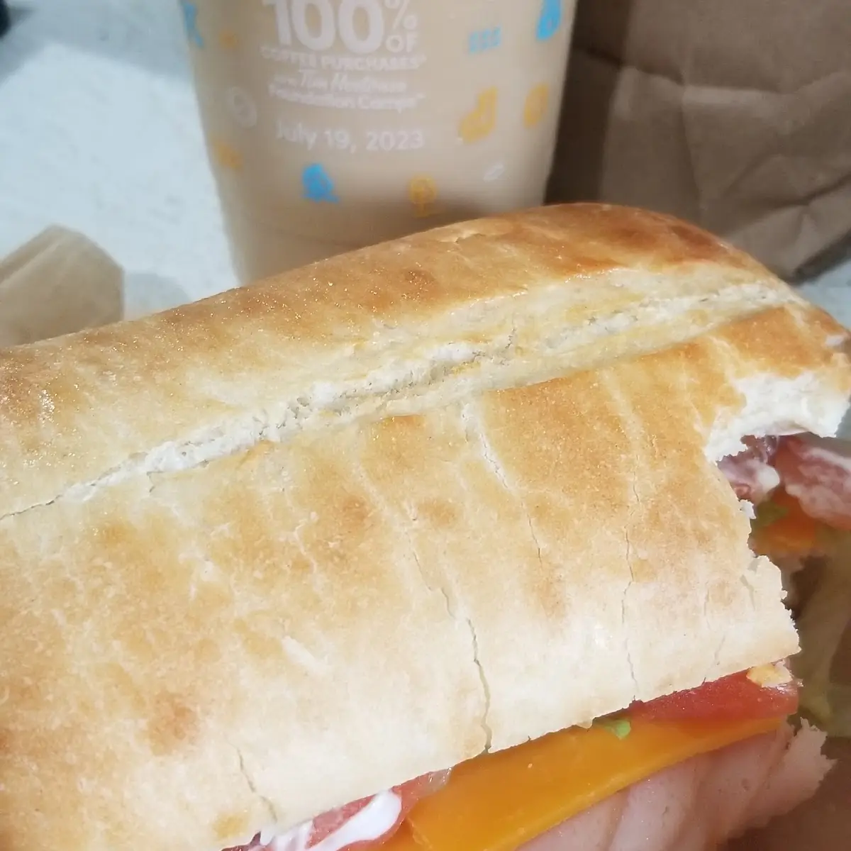Turkey Bacon Club Sandwich