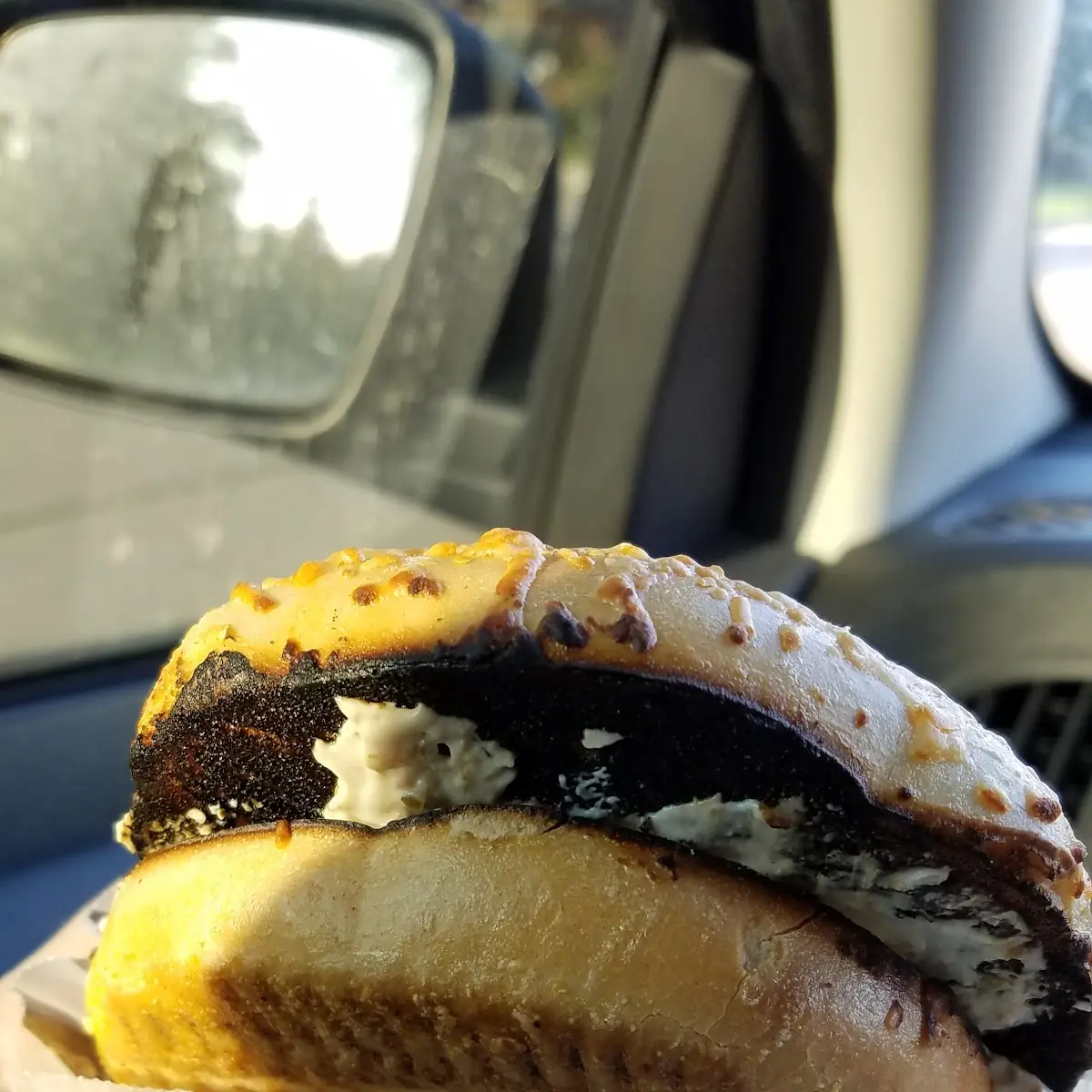 Wheat Bagel with Cream Cheese