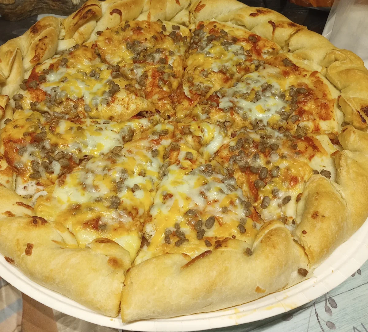 5 Layer Meat Pizza