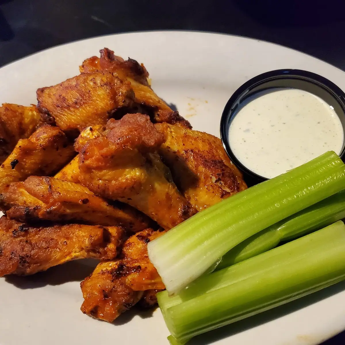 Grilled Wings Char Buffalo Wings