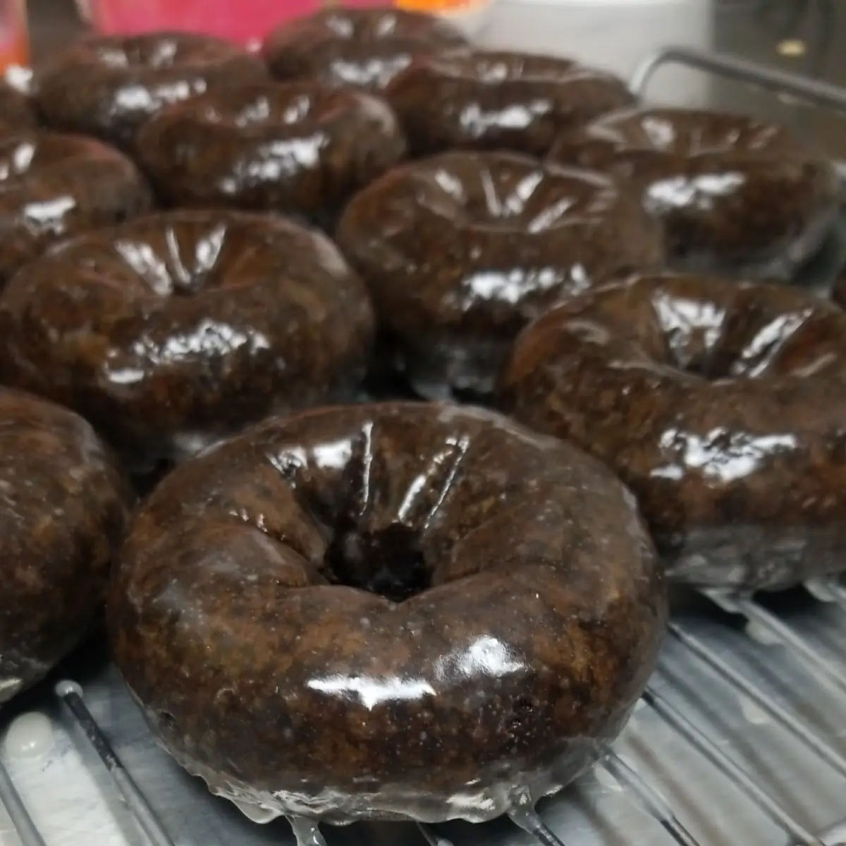 Fresh Chocolate Glazed Donut