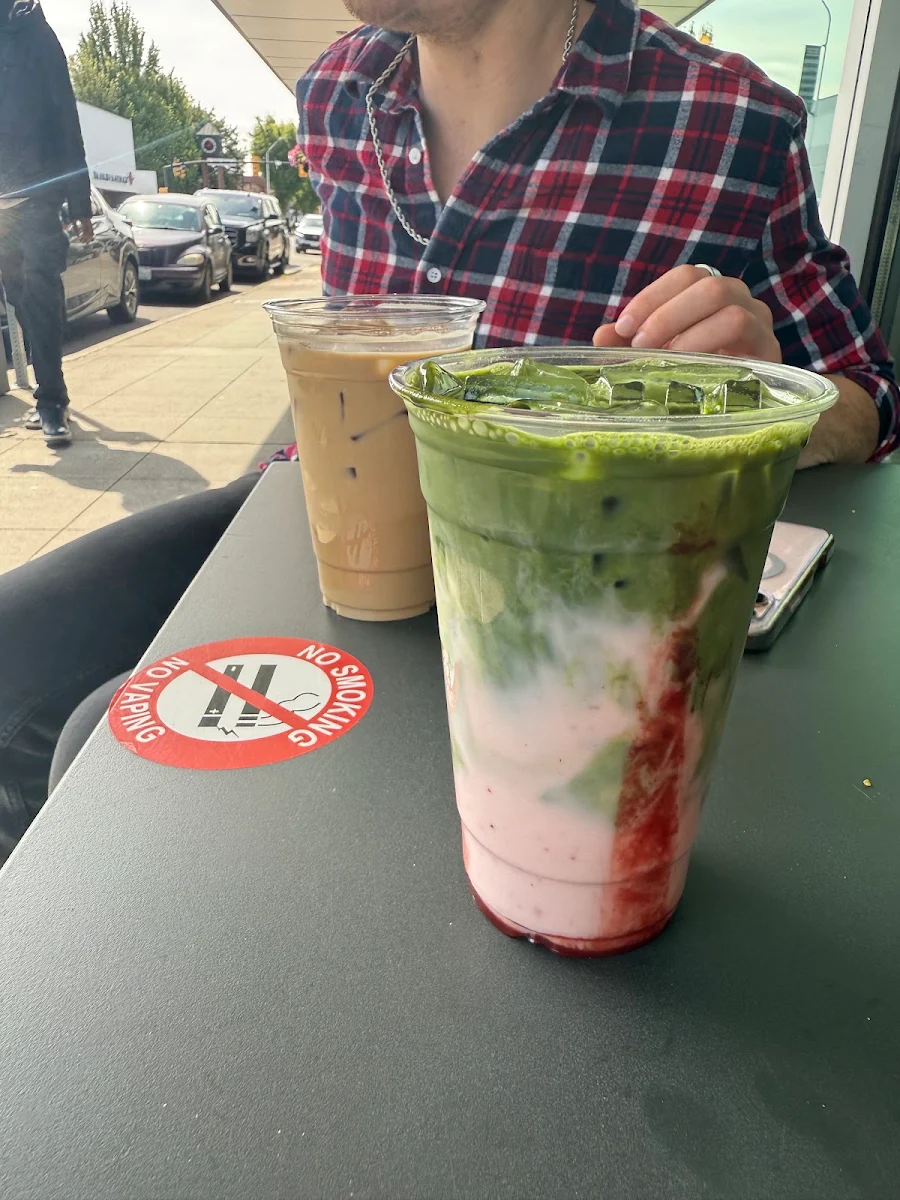 Strawberry Matcha