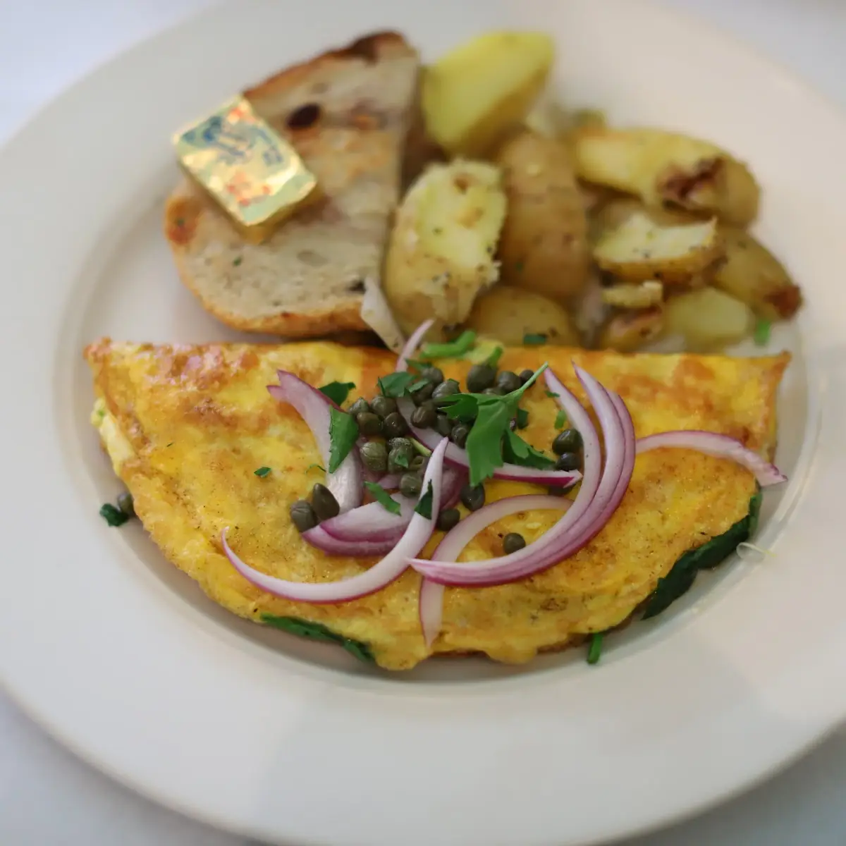Smoked Salmon Omelette