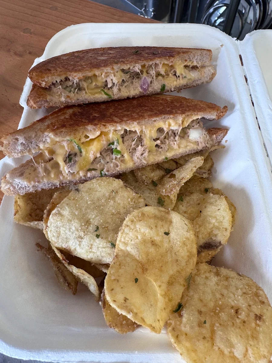 Kimchi Tuna Melt