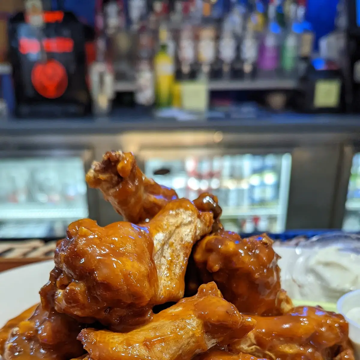 Golden BBQ Chicken Wings