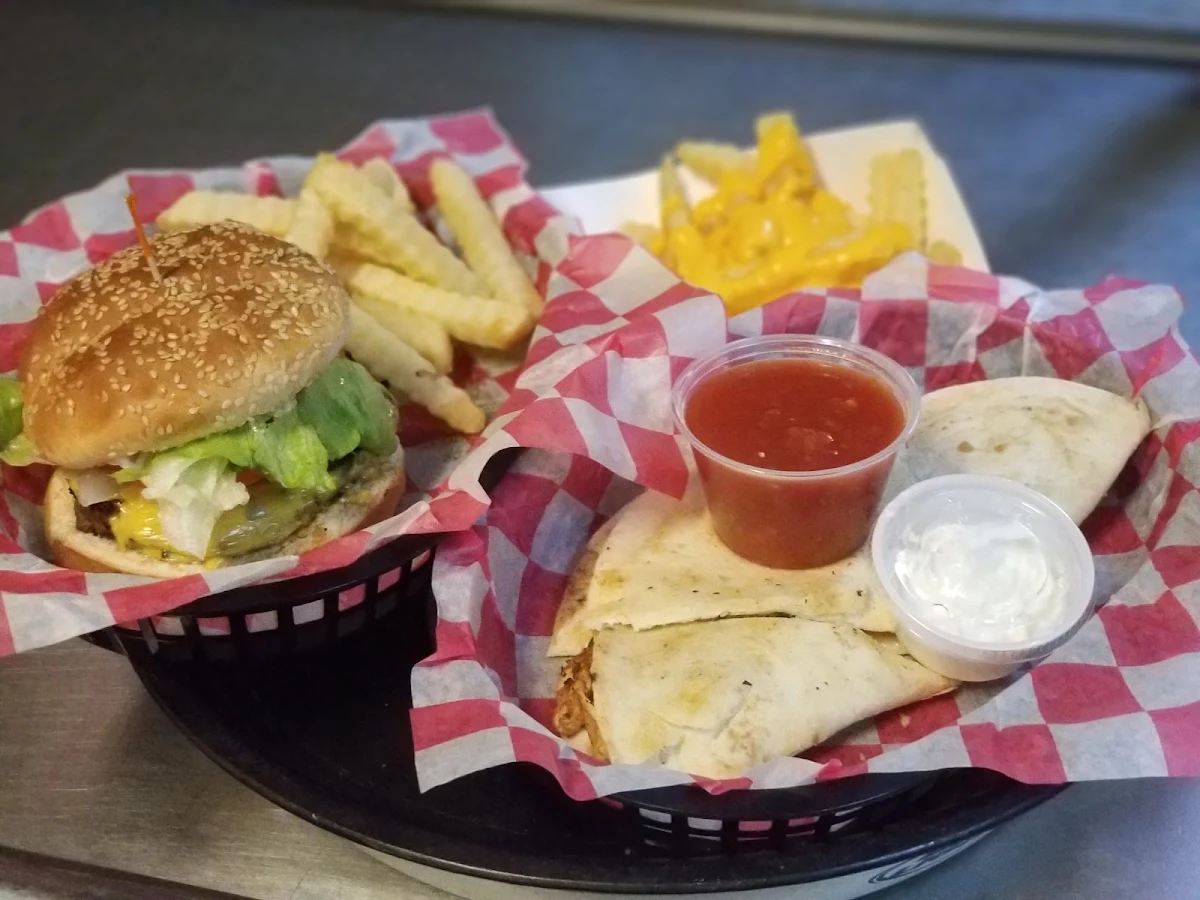 Chicken Quesadilla Burger