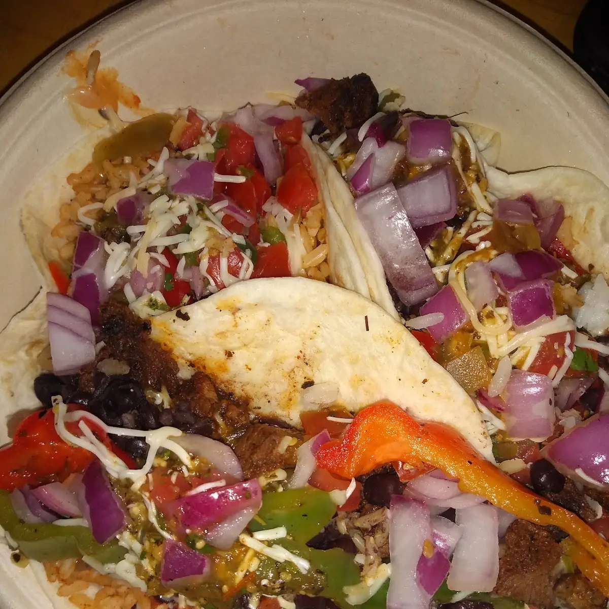 Tacos De Carne Asada Burrito