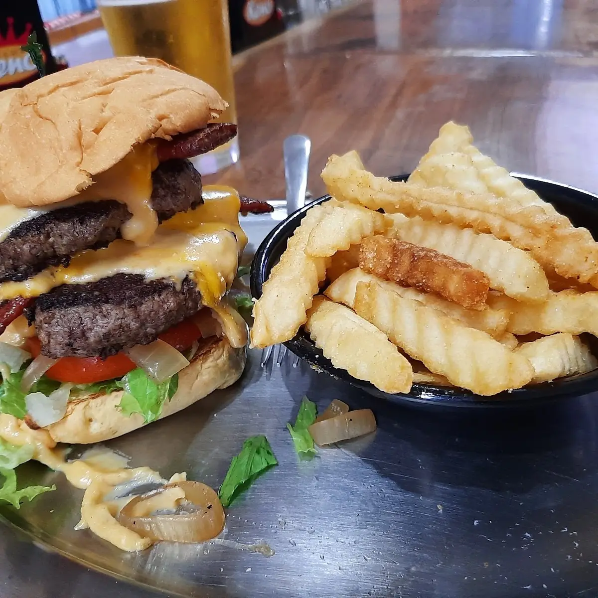Double Bacon Burger