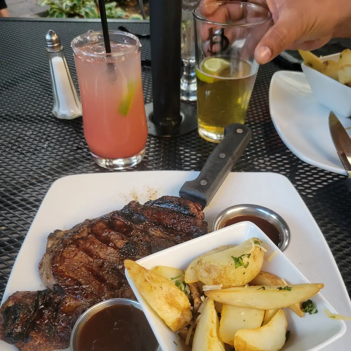 NY Strip Steak & Truffle Fries
