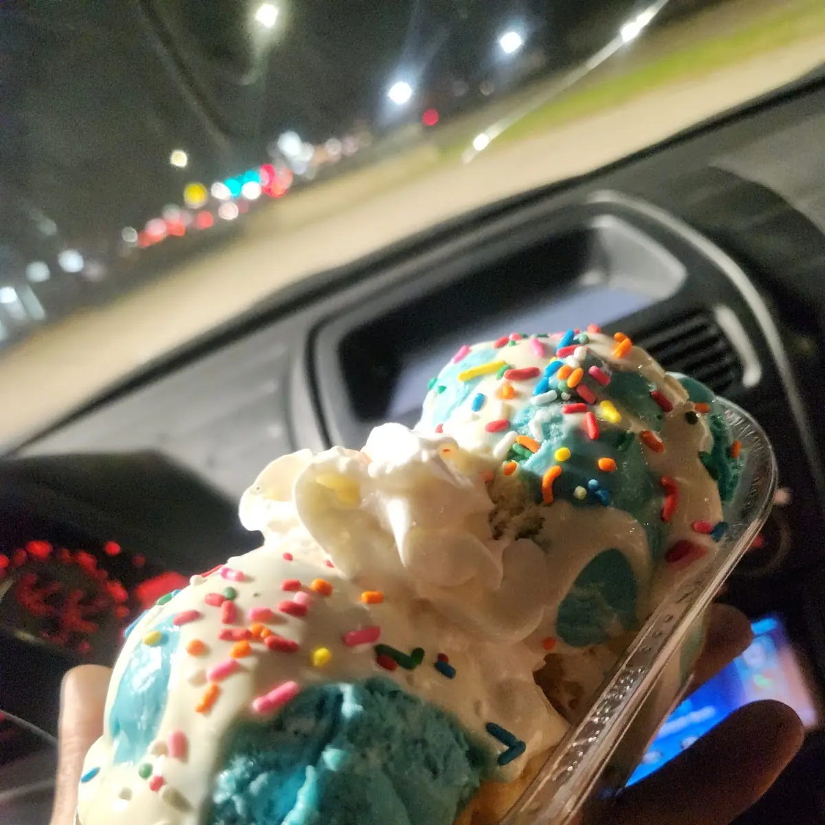 Birthday Cake Sundaes