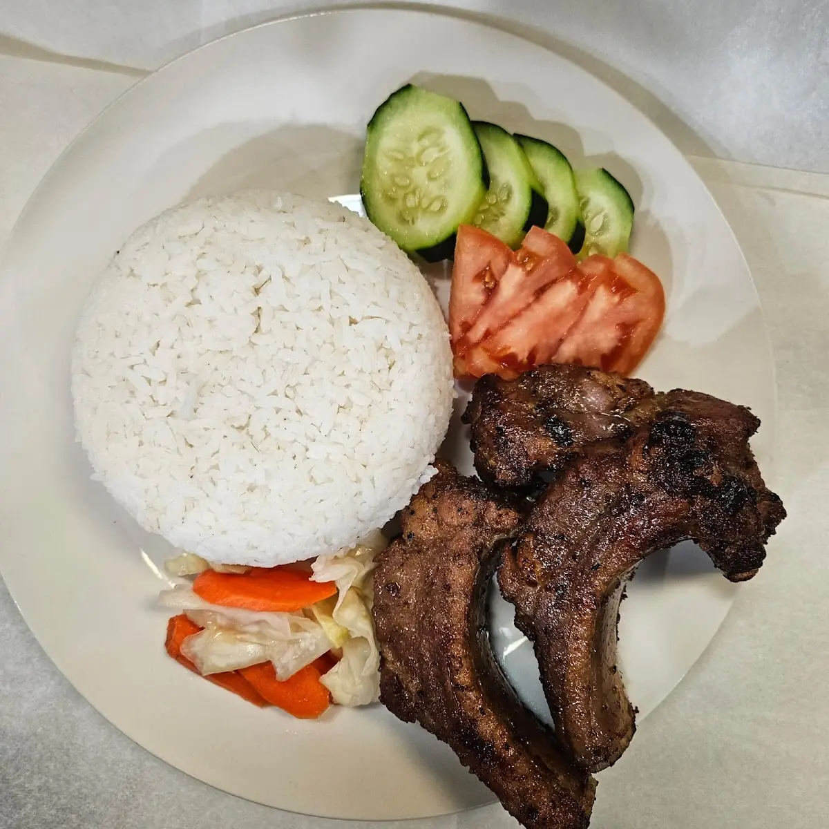 Deluxe Grilled Pork Com Suon DAC Biet