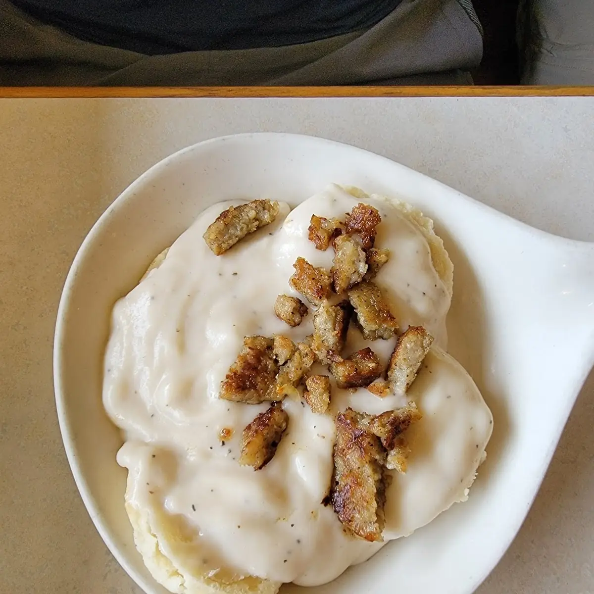 Sausage Gravy & Biscuits