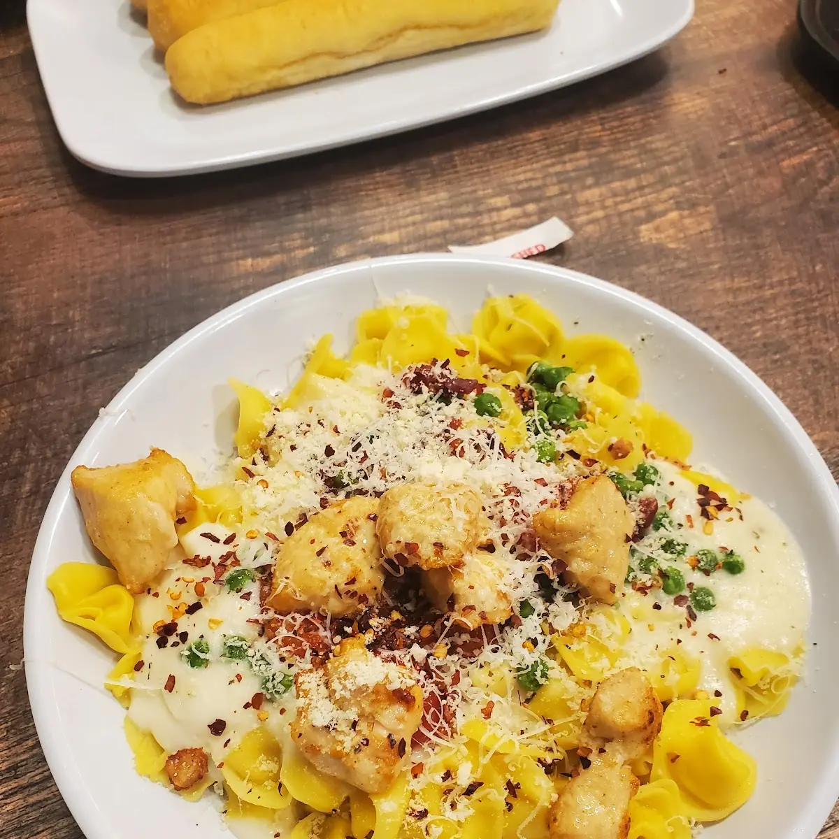 Three Cheese Tortellini Alfredo