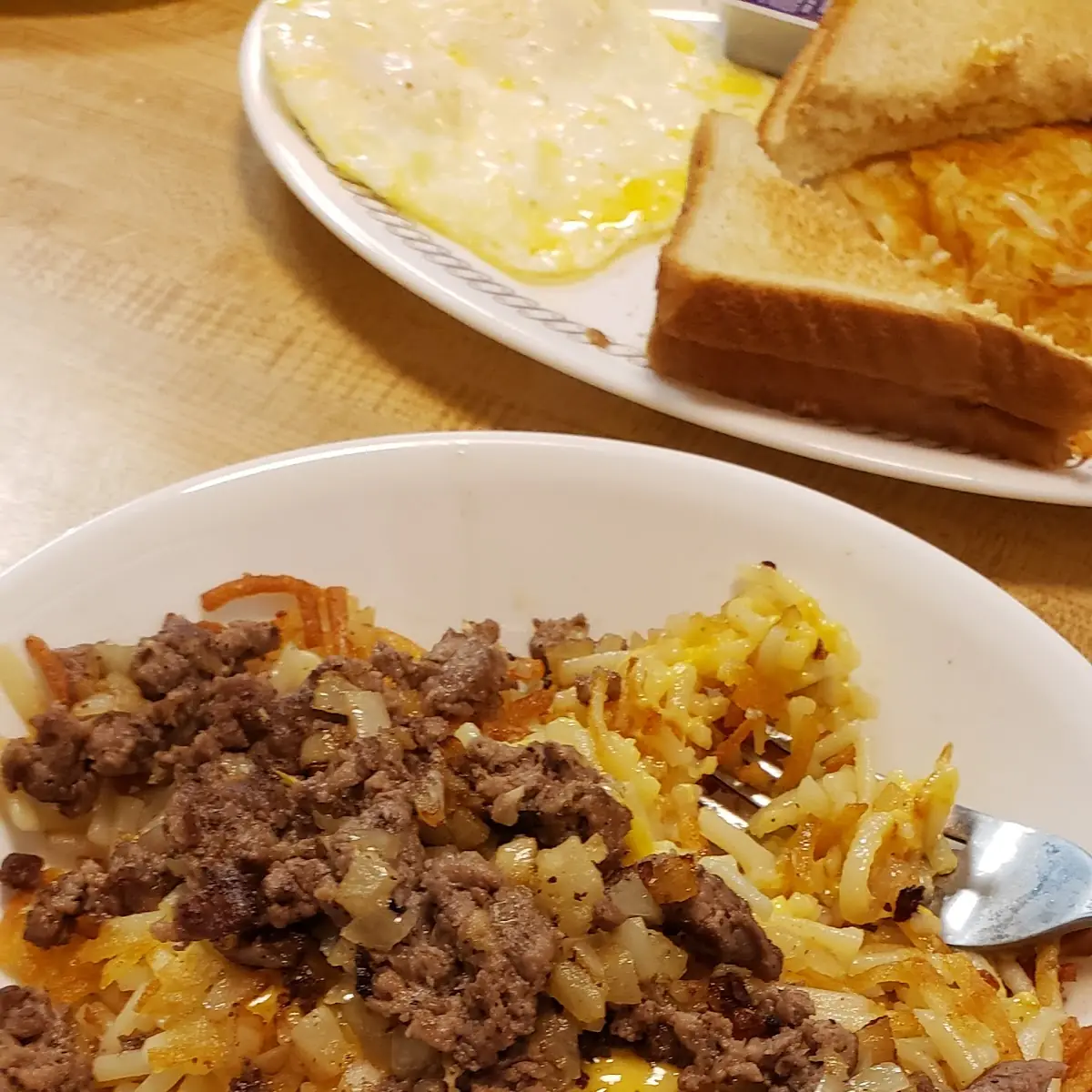 Hash Browns with Chili