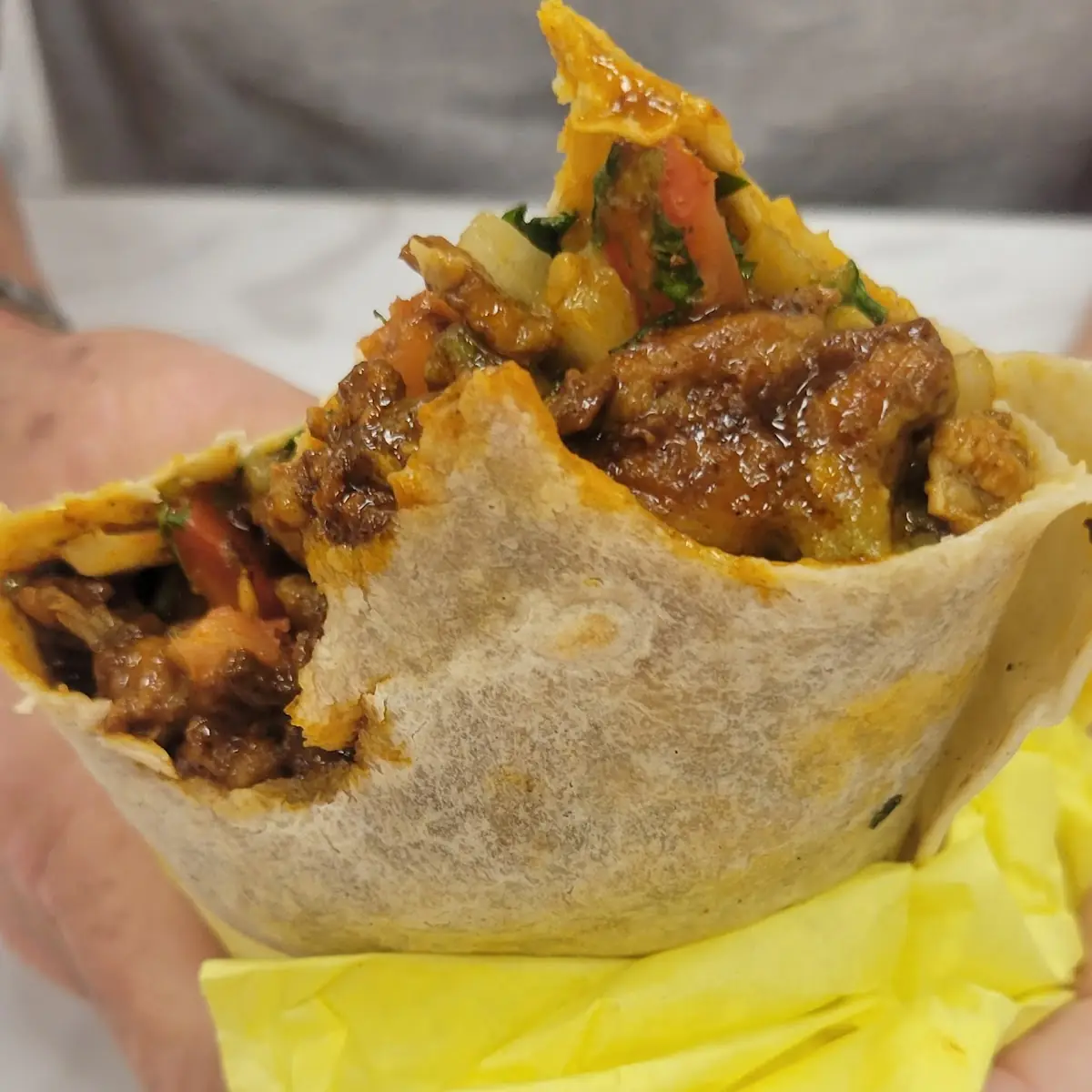 Steak & Egg Breakfast Burrito