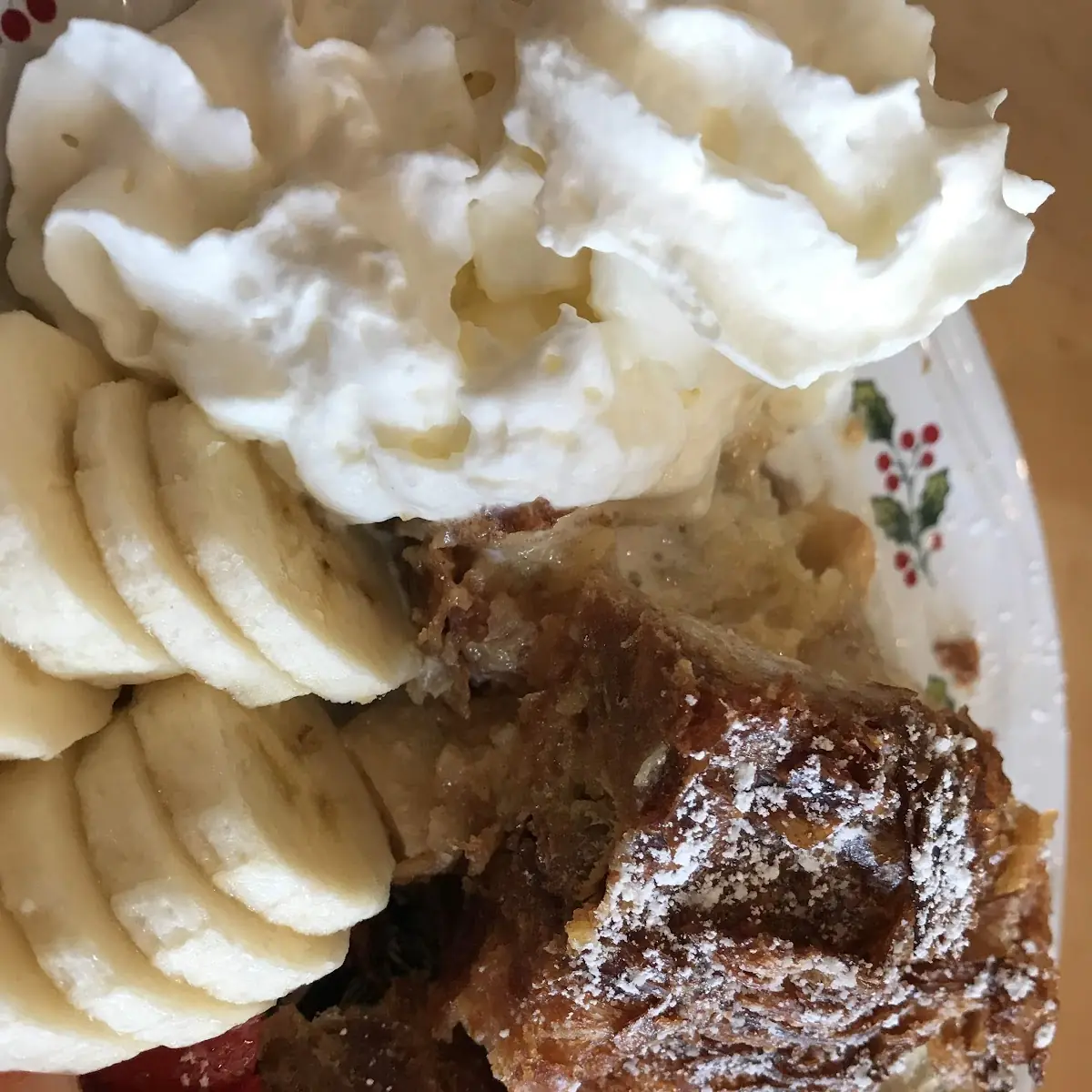 Bread Pudding with Fruit