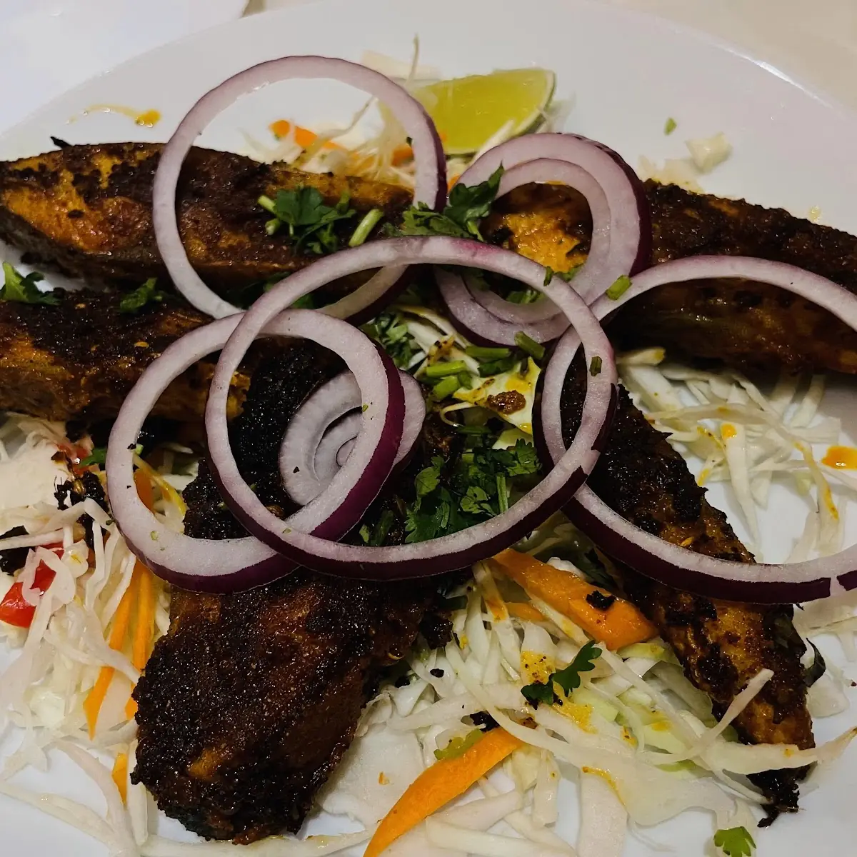 Kinnera Grill Fish Fry Pompano Boned Fish