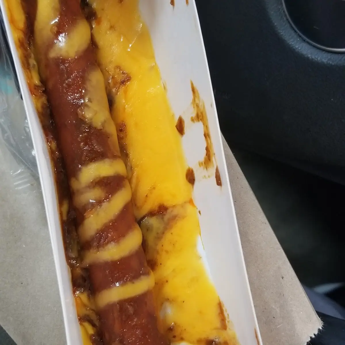 Foot Long Chili Cheese Dog